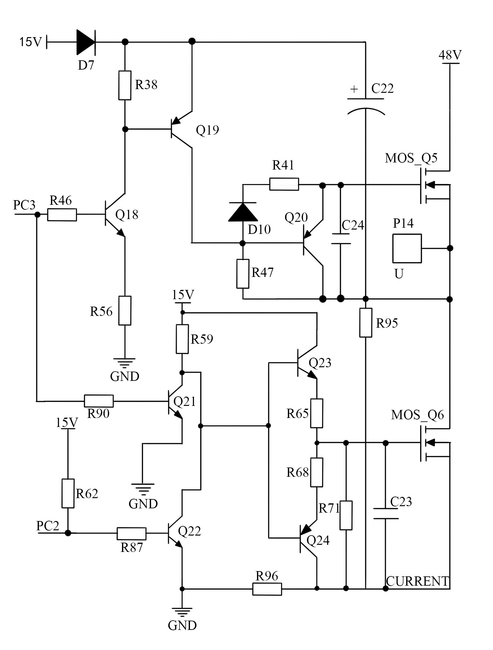 MOS管 電動(dòng)自行車無刷直流電機(jī)控制器