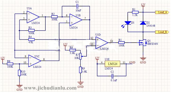 PWM直流電機轉(zhuǎn)速控制器電路